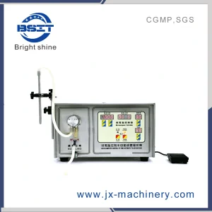 Sf-II-2 Double Heads Semi-Auto Magnetic Gear Pump Liquid Filling Machine (5-4000ml)