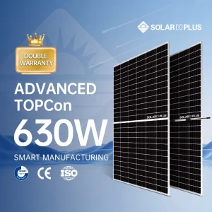 Solarnplus Best Wholesale Bifacial Topcon Solar Module 144 Series 610W 615W620W 625W 630W Holesale Price