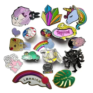 Cartoon Enamel Pin
