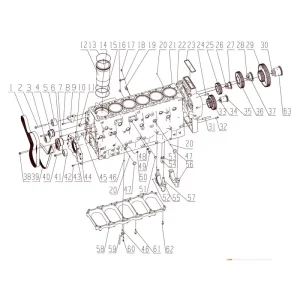 YC6K13 Engine Parts