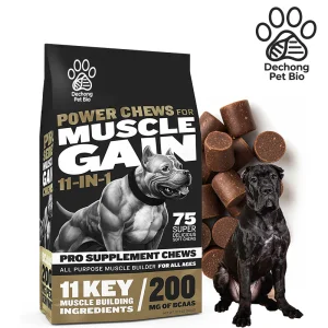 High Protein Dog Supplement Muscle Chews