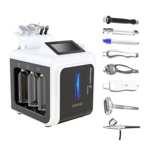 Glowskin Hydro Microdermabrasion Peel Machine Hydra Skin Water Oxygen Jet Peel for SPA Beauty