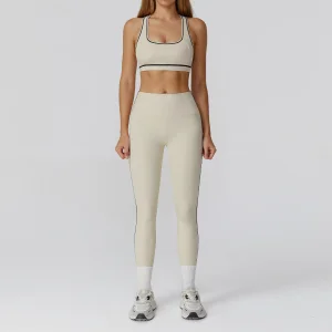 Women Fitness Workout Clothes Sports Bra Leggings