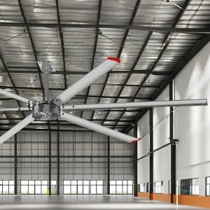 Industrial Ceiling Fans Without Lights 24.0Ft Big Commercial Style for Garage High Airflow Low Noise Eco Friendly Cost Effective