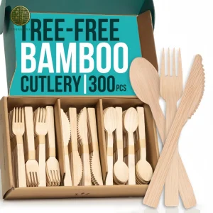 Wholesale Eco Disposable Bamboo Utensils