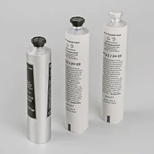 Empty Cosmetic Soft Tube Body Lotion Packaging Metal Aluminum Collapsible Tube