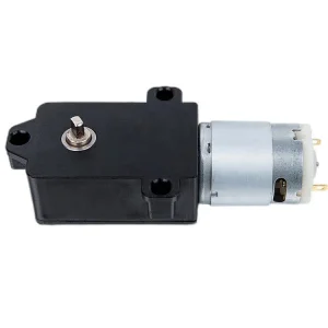 8V Plastic Gearbox DC Gear Motor with Low Noise for Electric Curtains
