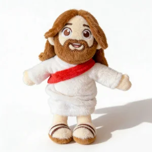 Plush Animal Toy That Can Be Placed On The Shoulder Jesus Doll Toys For Kids Wholesale Cheap Toys Mini Claw Machine Toys