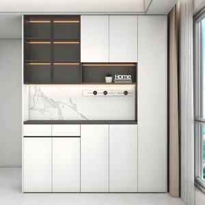 Buffet lateral moderno