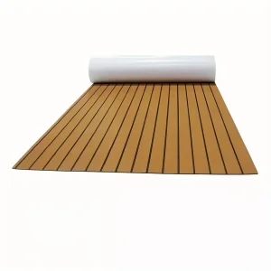Durable Non-Slip EVA Foam Boat Mat with Adhesive Stripes