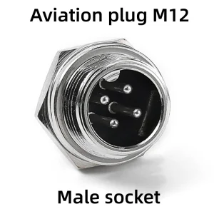 M12 5-Pin Conector Masculino
