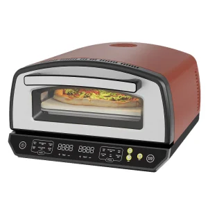 CE 3 in 1 Pizza Stove Electric Indoor Oven Air Fryer Bake Steak Kitchen Appliances Pizza Oven Digital Temperature Control Oven