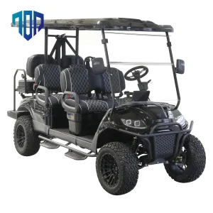 Made in Veitnam Lithium Battery Double a Arm Constrution 6 Seater Electric Car Golf Cart