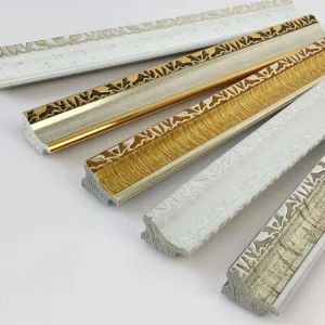 Oil Painting Photo Frames Luxurious PS Picture Frame Moulding