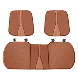 Car Seat Cushion Mesh Four Seasons Universal Summer Breathable Non-Slip Honeycomb Ventilation Synthetic Fiber Filling