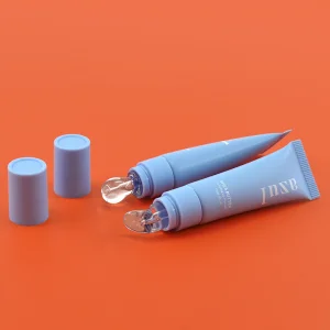 Clear Lip Gloss Tubes Squeeze Tubes Lipstick Container Cosmetic Packaging 10ml 15ml Lipgloss Tube