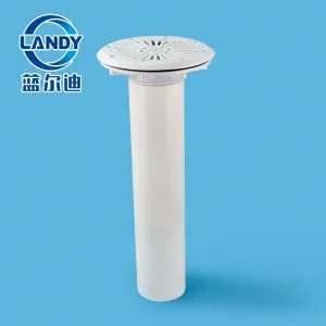 Landy 2853 White ABS 50mm Diameter Pool Return Jet Nozzles Durable Easy Install Spa Nozzle for Swimming Pool Accessory
