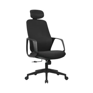 Black Mesh Student Study Room Rocking Task Cost-Effective Lumbar Support Nylon Plastic Frame Office Chairs