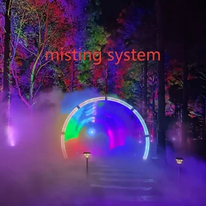 Botanical Garden Misting System Spray Ring