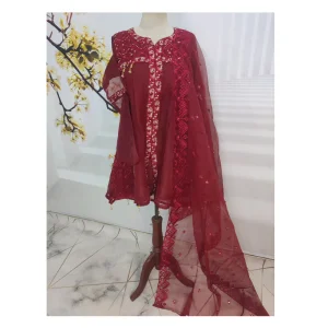 Pakistani Salwar Kameez Women's Fancy Suits Ethnic Heavy Suit Punjabi Stitching Available Wholesale Fancy Suits