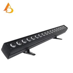Hot Selling Dmx Wall Washer Light Color Changing Wash bar 18pcs 18w Linear Wall Washer Light