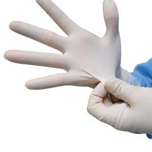 Luvas Cirúrgicas de Látex Estéreis Descartáveis Sem Pó