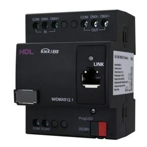 KNX HDL-M/DMX512.1 App Control Plastic Building Control System Smart Switch Module for Smart Home Systems EU
