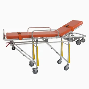 Hydraulic Assist Self-Loading Emergency Stretcher for Ambulance Car Patient Transfer Hospital Medical Equipment