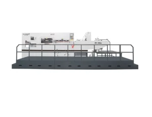 Roller Die Cutting Machine Intermittent Type for Craft Paper Pizza Wine Packaging Box Indentation and Creasing