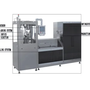 2022 New Type Pharmaceutical Grade Hard Gelatin Liquid Oil Capsule Filling Machine