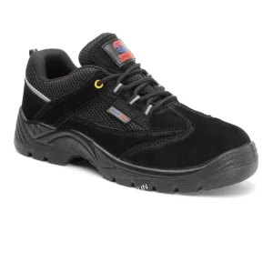 Safety Gear with Black Suede Cow Leather