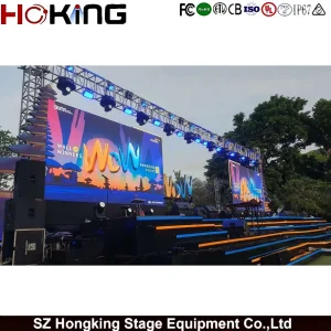 6500 Nits High Brightness COB P2 P2.6 P3 P3.9 Waterproof Outdoor Rental LED Video Wall Display Screen Panel