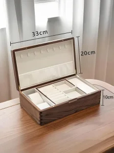 Luxury Handcrafted Wooden Jewelry Box