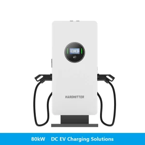 80kw مزدوج CCS2 محطة شحن ذكية محمولة تعمل بالتيار المستمر: الحل المثالي لشحن السيارات