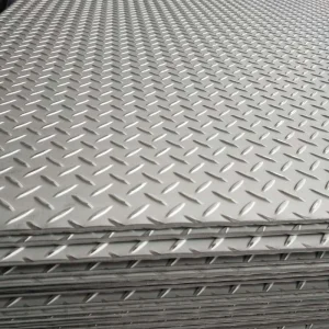 China Supplier A36 Q235B Pattern Embossed Steel Plate Carbon Steel Checkered Plate