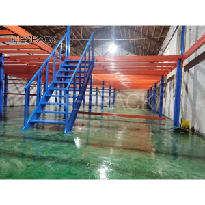 Steel Multi-Layer Warehouse Mezzanine System Forklift Mezzanine Floor Storage Mezzanine Stacking Rack Shelves