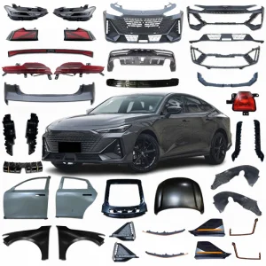 Wholesale Car Body Exterior Spare Parts Car Front Rear Bumper Accessories Othe Body Parts for Changan Uni-v