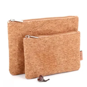 Cork Cosmetic Organizer Bag