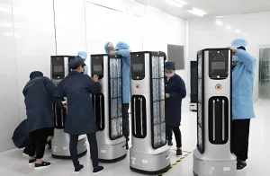 Professional &nbsp;Deepblue AI Disinfection Robot UV Sterilization Robot for Hospitality Industry