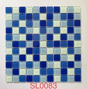 Blue Glass Mosaic