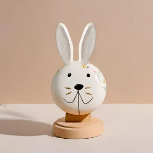 Rustic Rabbit Figurine