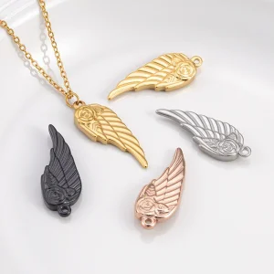 Rose Wings Pendant