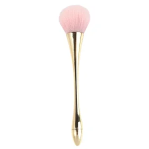 Novo Pincel de Maquiagem Dourado: Pequena Ferramenta de Blush em Pó Solto