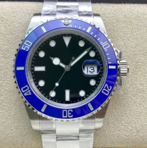 Men Luxury Automatic Watch Stainless Steel Waterproof Luminous Sapphire Glass Round Mechanical Wristwatch Premium Gift Box