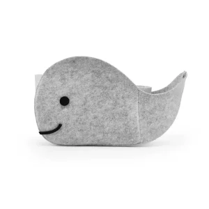 Gray Whale Felt Storage Set