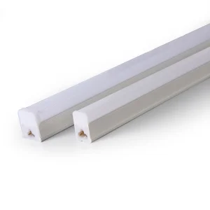 China Factory Plastic Linear Light Fixture 3000K 6500K LED Batten T5 T8 LED TUBE LIGHT
