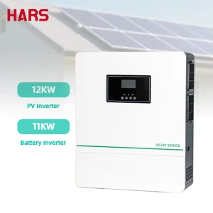 Advanced Home Solar Power System with Hybrid Inverter
