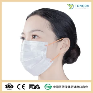Paquete OEM Máscara facial desechable de bucle de oreja colorido