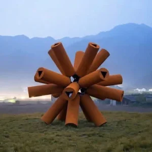 Weathering Steel Sculpture