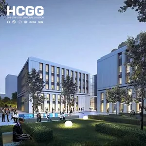 Modular Prefabricated Multi-Story Steel Structure Building Q355